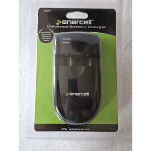 Enercell Universal Battery Charger for Digital Camera Camcorder Phone NEW 23-972